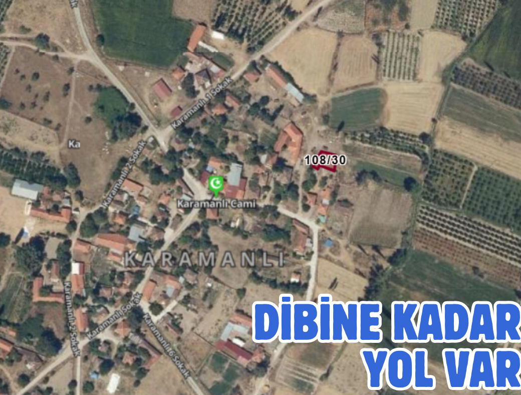 DENİZLİ ÇİVRİL KARAMANLI 299 M² BAHÇE SATILIKTIR - DENİZLİ ÇİVRİL fotoğraf 3
